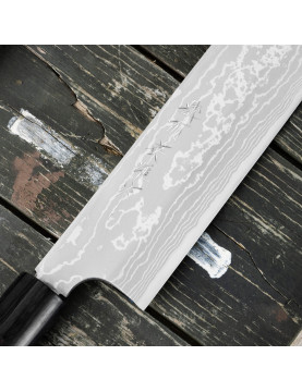 nóż Shirogami Black...