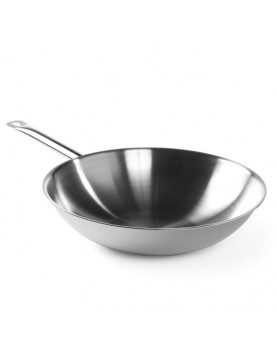 Patelnia wok z trójwarstwowej stali 36cm