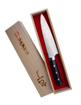 Takeshi Saji Blue Steel Nóż szefa ręcznie kuty 21 cm